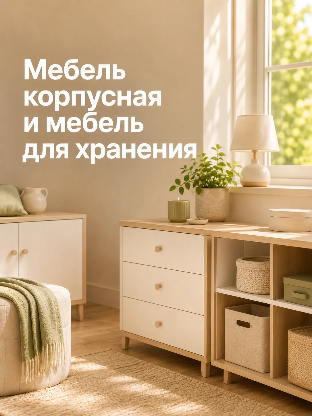 Мебель корпусная и мебель для хранения