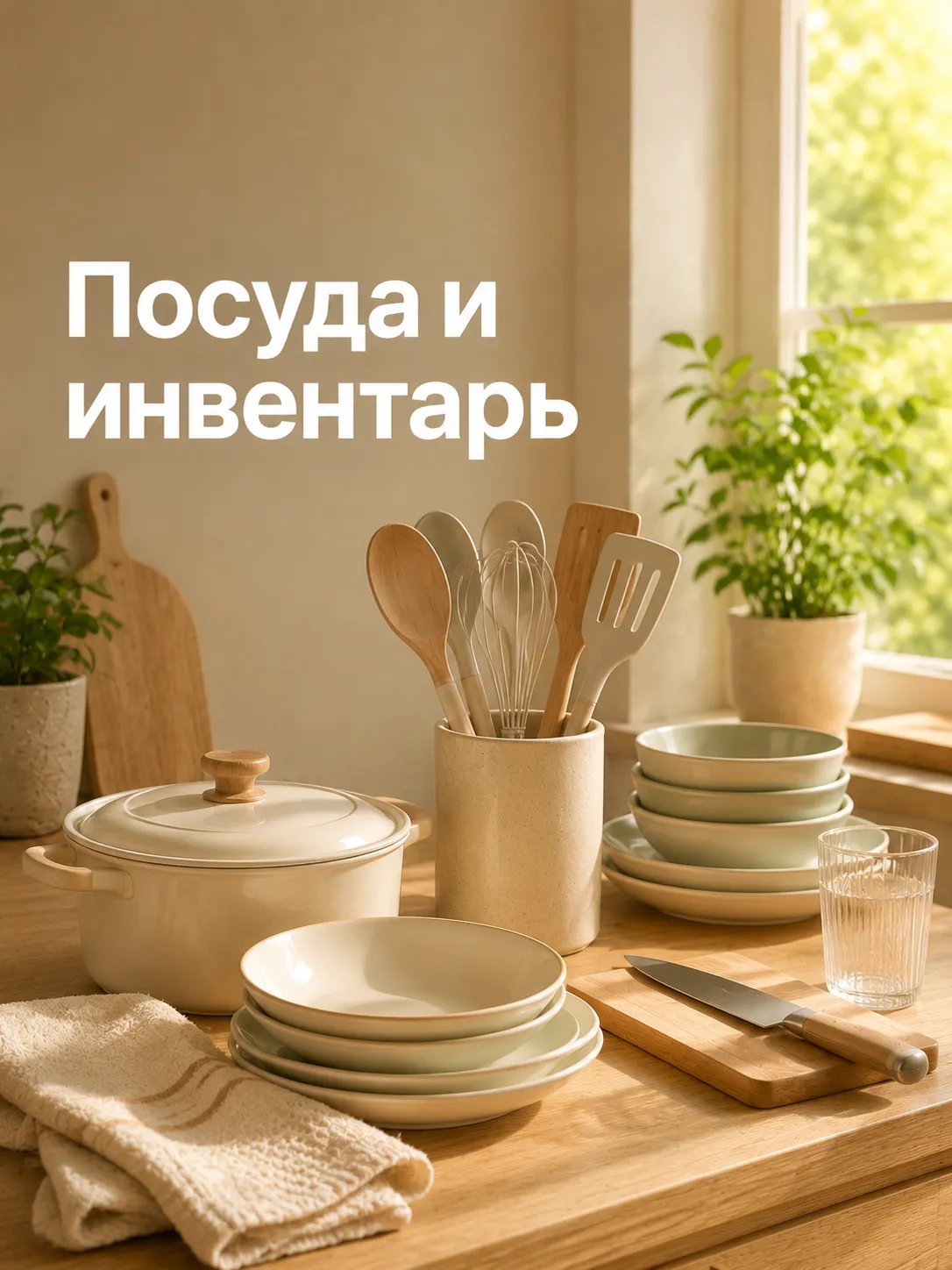 Посуда и инвентарь